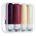 Silicone Travel Toiletries Dispenser Bottle Set