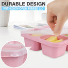 4 Compartments Snackle Box Container