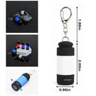 USB Rechargeable Keychain Flashlights