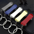 Creative Metal Skateboard Shape Keychain Gift Hanging