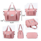 Dry And Wet Separation Design Luggage-pole Travel Bag