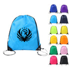 210D Polyester Drawstring Bag Sports Backpack