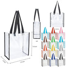 Shopper Clear Tote Bag with Handles