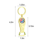 World Cup Bottle Opener Keychain