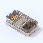 Double-Layer Pill Cutter Medicine Box