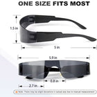Futuristic Rimless UV Sunglasses
