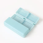 Magnetic Flip-Top Sealed 7-Compartment Pill Box