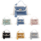 Clear Crossbody Bag with Removable Wristlet Pouch/ Jelly Bag