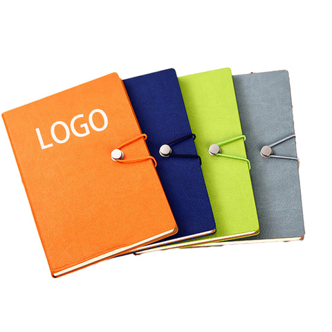 Custom A5 Thick Leather Business Notebook