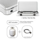 Double Burner Gas Stove