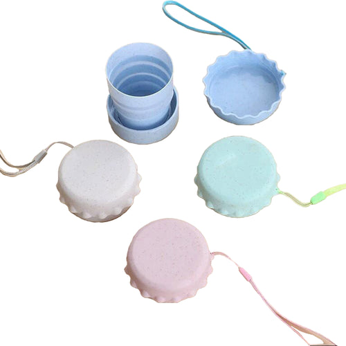5 Oz. Wheat Straw Portable Drinking Cup