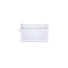 Double-Layer Mesh Zipper Stationery Bag