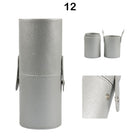 Leather Makeup Organizer With Snap Closure