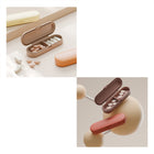 Light Shielding Pill Box With Magnetic