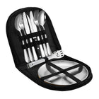 Portable Cutlery Bag for Stainless Steel Outdoor Camping Mess Kits