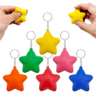 Custom Mini Star Stress Reliever Keychain