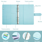 100 Envelope Challenge Savings A5 Loose-Leaf Notebook