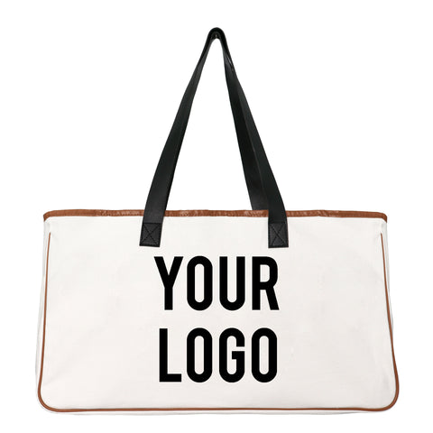 Minimalist Alphabet Canvas Bags