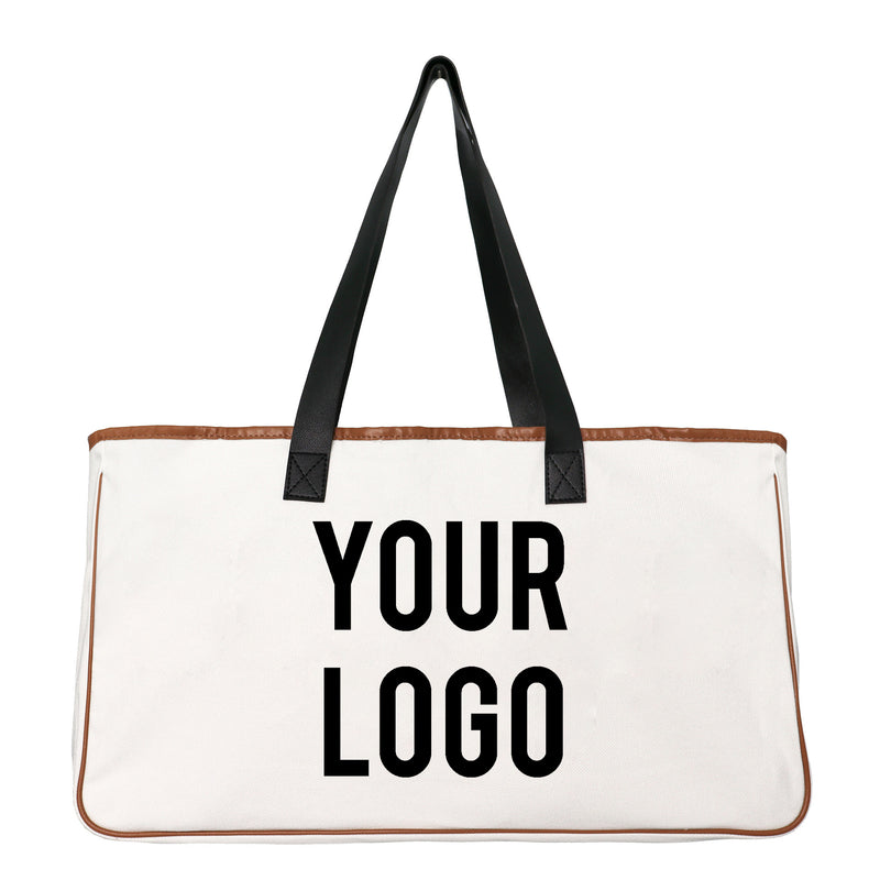 Minimalist Alphabet Canvas Bags