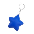 Custom Mini Smile Face Star Stress Reliever Keychain
