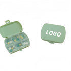 Portable Small 6 Compartment Pill Box Mini Organizer