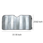 Foil Aluminum Front Sunshade