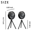 Stroller Fan with Flexible Tripod Clip on for Baby