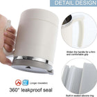 17Oz Portable Stainless Steel Thermos Mug With Spoon