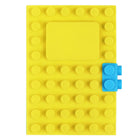 A6 Silicone Soft-Cover Building Blocks Notebook