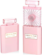 Perfume Bottle Shaped Handheld Fan with 3 Speeds