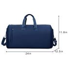 Convertible 2-in-1 Hanging Suit Duffle Bag