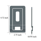 Card Type Aluminum Alloy Portable Folding Phone Stand