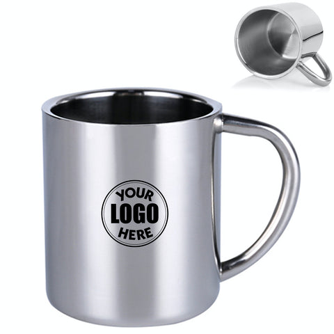 7.5Oz Stainless Steel Double Wall Mug
