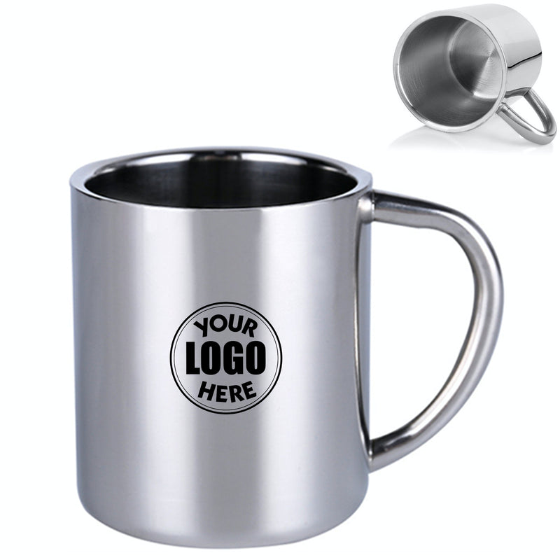7.5Oz Stainless Steel Double Wall Mug