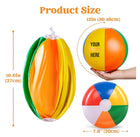 Inflatable Rainbow Beach Ball Pool Toy