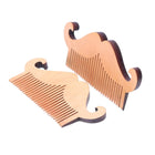Pocket Handlebar Moustache Styling Wooden Beard Comb