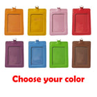 Pu Leather Id Card Holder