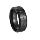 Titanium Steel Nordic Viking Rune Symbol Ring