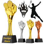 11" Badminton Triumph Resin Award