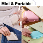 8-Grid Wheat Straw Sealed Daily Medicine Storage Boxes