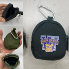Mini Coin Purse With Carabiner