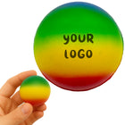 Custom 2" Rainbow Stress Ball