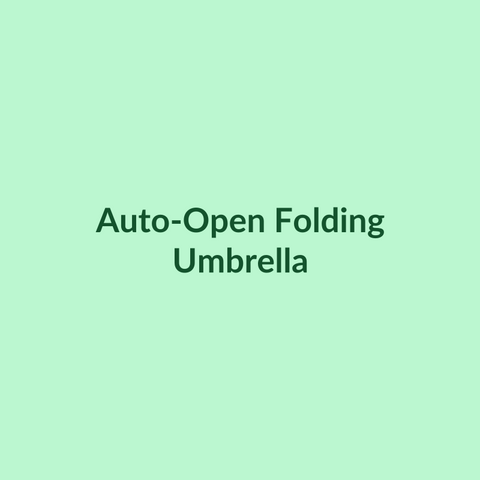 Auto-Open Folding Umbrella