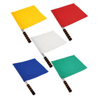 Soccer Referee Signal Flag Sports Match Waving Flags Handle