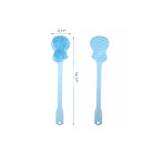 Guitar-Shaped Silicone Long Handle Body Bath Brush