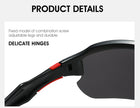 Half-Rim Polarized Sunglasses