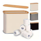 Toilet Paper Storage Holder Foldable With Lid