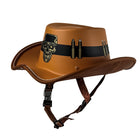 Western Cowboy Half Helmet