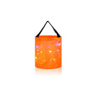 Halloween Trick Or Treat Tote Candy Bag With String Lights