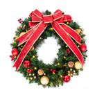 Exquisite Lantern Christmas Wreath Vine